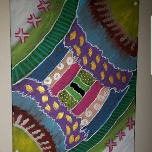 Hand painted home decor